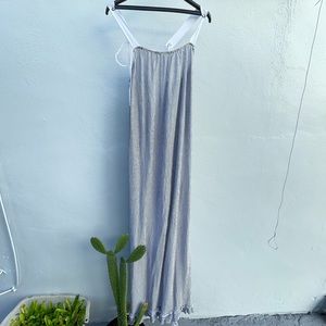 Zara straps maxi dress